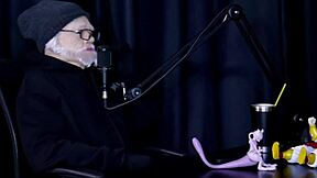 i watched this naughty interview with damiana flower and granny moai full of slutty fun on sheer red lingerie