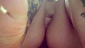 just out of the shower craving that dildo deep inside