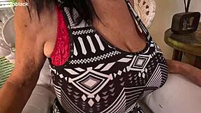 oiled chubby mature spreads big pussy lips fists hairy clit in shiny pantyhose