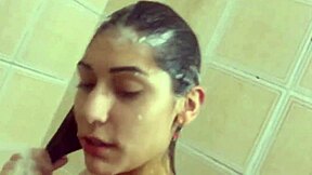 Skinny teen shaves pussy toys before hunting huge cocks