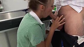 blonde big tits pornstars in heels fuck orgy at supermarket with facials and pussy pounding