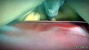 wanna watch this horny village housewife get fucked doggystyle till she squirts?