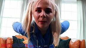 British 18yo nurse's wet pussy ripped for old patient