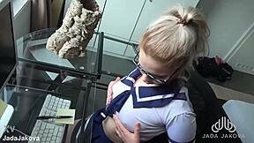 Why Tutor Fucks Me Harder Than He Teaches Creampie Inside