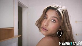 Curvy Latina MILF Dominique Lobito Bares Big Ass and Tits