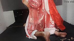 hey, you gotta see this santa girl taking hard anal from her guy... it's wild