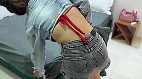 Guy Fulfills Fantasy Fucking Big Ass Stepmom in Hotel Room Shared Best Sex Ever?