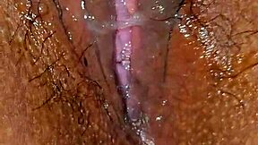 i get real orgasm as latina milf with cum dripping on my wet pussy lips