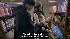 ever wonder how he'd fuck the librarian doggystyle with that monster cock?