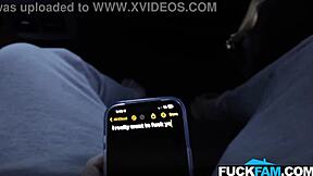 Fucking Petite Teen in Backseat While Stepmom Dee Williams Isn't Watching