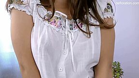 oh man gadky utenok's first time masturbating got me so hot... wait her tiny pussy looks amazing