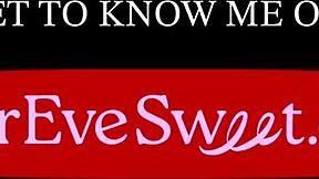 Horny Stepsis Eve Sweet Caught Shoving Dildo in Shaved Pussy and Tight Asshole