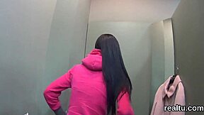 Czech Cutie Seduced in Mall Leads to Intense POV Ride