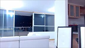 wanna see this adorable drunk shemale teen serve up her own big tit lunch?