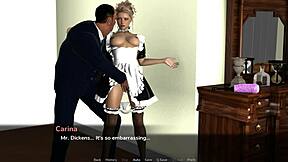 Big Tits Blonde Maid Blowjob Creampie Toy Fuck Ending