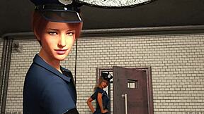 Arrested and Humiliated in Femdom Police Roleplay!