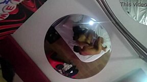 Colombian housewife carries lover fucking to hotel creampie