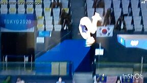 perfect asses jumping in ornamental dives got me hard 🔥🍑