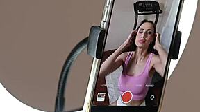 Feisty gym babes Alexis Crystal and Nicole Love lure neighbor for sweaty threesome