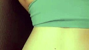 Innocent teen slut sneaks behind vending machine for stranger's cock