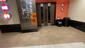 Brazilian Big Tits Expelled from Cinema for Sucking Friends Huge Cock Creampie