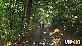 Tattooed Blonde Greta Foss Rides Hunter