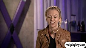 Horny Guests Tease Erotic Foursome Games Indoors