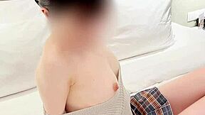 Japanese Student Micro Mini Skirt Cosplay Cute Legs Feet Small Tits Skinny Ponytail