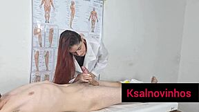 Hey patient, nurse massages your cock before surgery starts right?