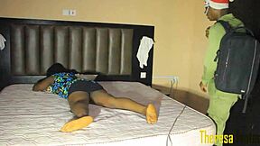 i watched black african babe take that xmas pussy drilling