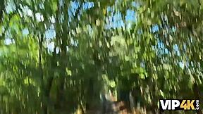 Tattooed Blonde Greta Foss Rides Hunter