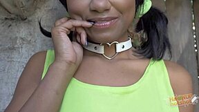 Delicious Dark Diva Kahlista Stonem Takes Pink Throat Deep Face Fucked!