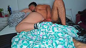 Stepbro rams my soaked pussy doggystyle every morning till I squirt!!