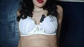 secret masturbation watching huge cock leads to rough latina anal toys