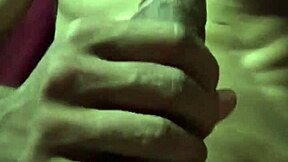 College guy strokes hard at home before huge cumshot