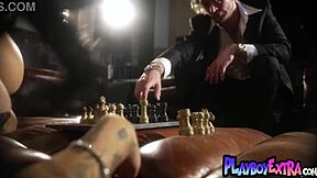 Smoking brunette teen ari kytsya strips lingerie seductively bare