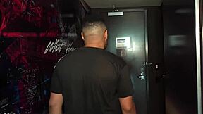 Lola's whoredash tip has her bent over for big black cock dorm fuck