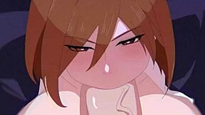 nobara switches from mouth straight to ass with huge cock