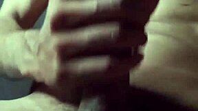 College guy strokes hard at home before huge cumshot