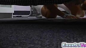 Flirty Petite Teen Tinslee Rides BF's Monster Cock in HD Hardcore Fuck Fest