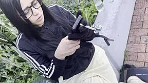 ever wonder what the girl next door does with her juicy ass behind closed doors