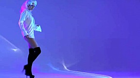 Natalia Andreeva Strips And Rips Clothes Off