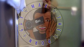 Kitty Quinn jerks my cock messy while I squirt her tiny tits hard!