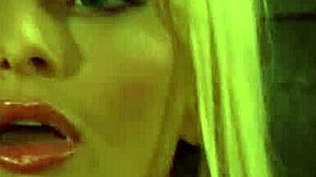 Busty lesbian slave's natural tits groped fingered by cruel dom madame