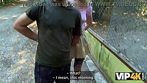 Tattooed Blonde Greta Foss Rides Hunter