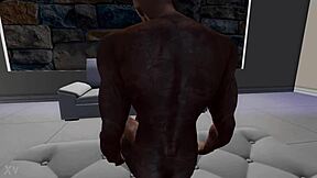 Blindfolded Cheerleader Delivers Sloppy Sucking Blowjob in Masked Session