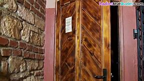 strapon dommes wreck sissy's hole in crowded bar humiliation