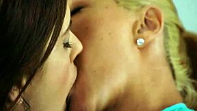 lesbian nurses finger and scissor in hospital uniforms