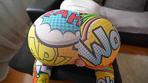 stepsis caught rubbing wet pussy i rip leggings for big ass doggy creampie