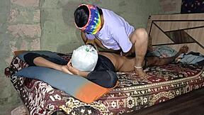 indian desi stepsis sneaks into room for secret hookup video